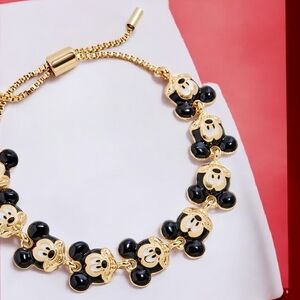 NWT Disney Mickey Mouse Repeating Bracelet.Officially Licensed Disney.